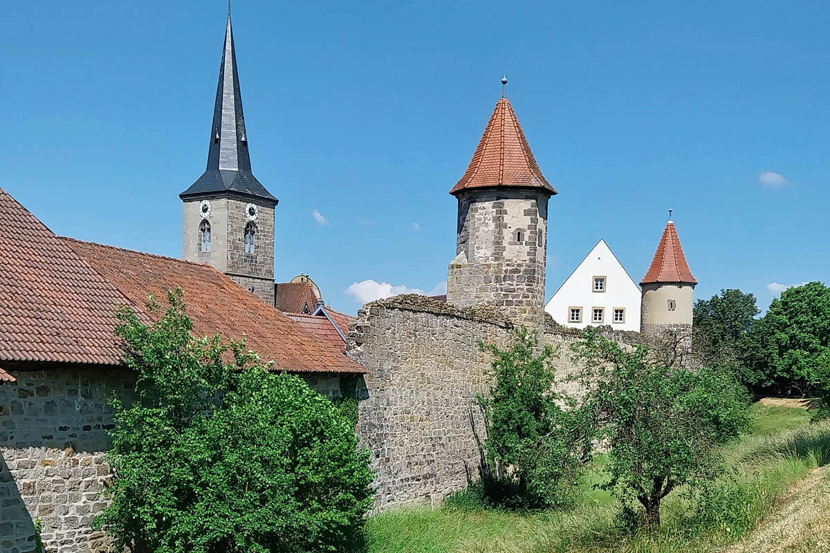 Stadtmauer von Seßlach